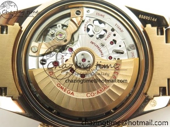 0724 Speedmaster ’57 Co-Axial RG OMF 1:1 Best Edition White Dial On RG Bracelet A9300 (Free Leather Strap) Durable 8065